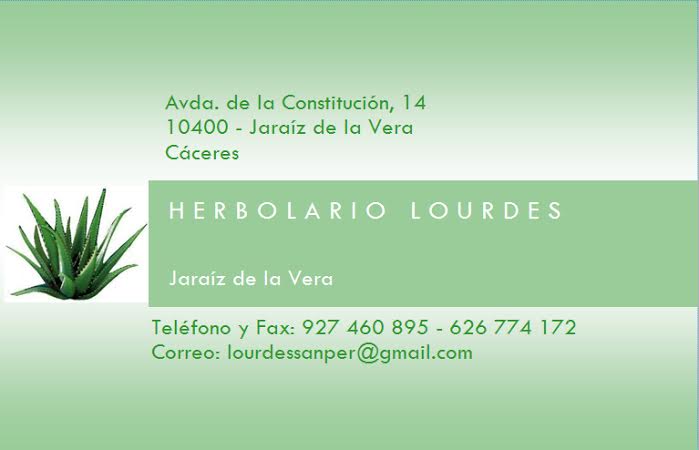 Herbolario Lourdes - Jaraíz de la Vera